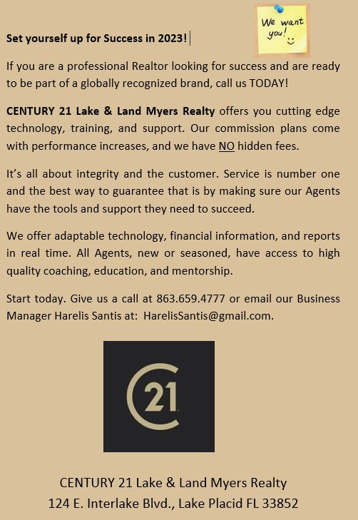 Homepage Century 21 Lake & Land Myers Realty